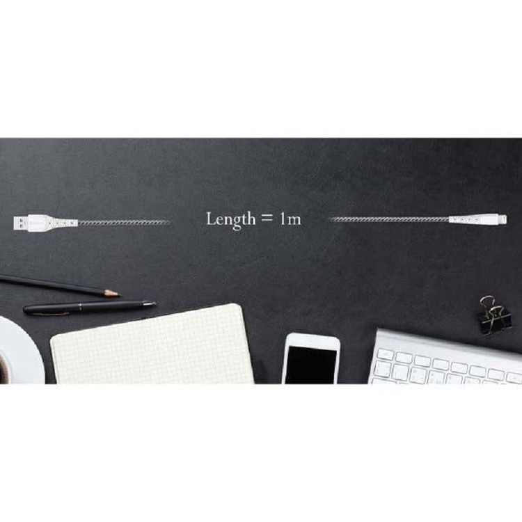 کابل تبدیل USB به لایتنینگ هانروکس مدل C70 طول 1 متر