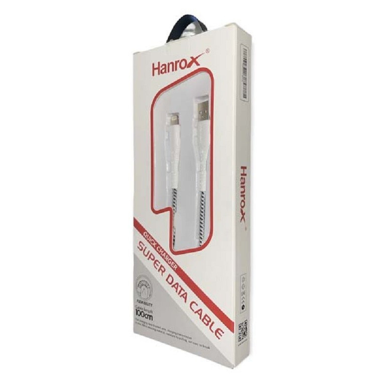 کابل تبدیل USB به لایتنینگ هانروکس مدل C70 طول 1 متر
