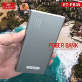 پاوربانک ارلدام مدل ET-PB39 ظرفیت 10000 میلی آمپر ساعت