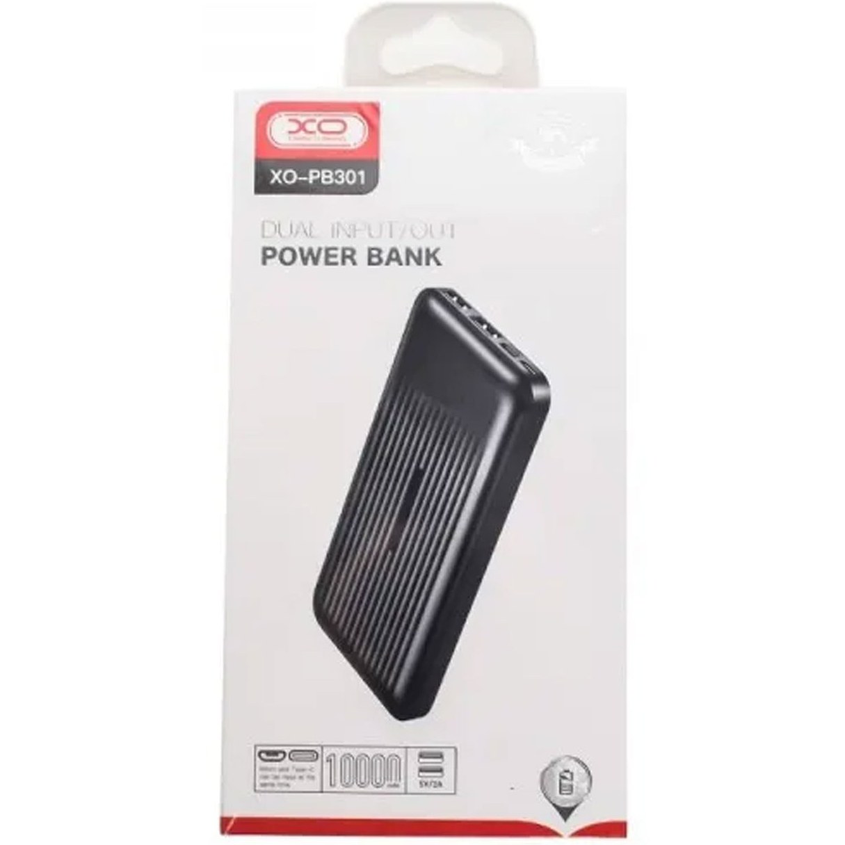 پاوربانک ایکس او مدل PB301 ظرفیت ۱۰ هزار میلی آمپر ساعت