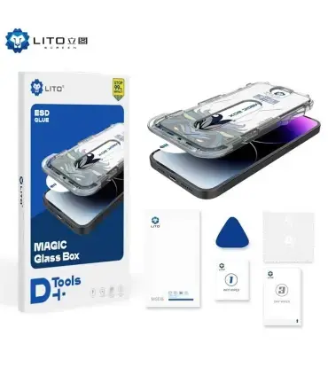 گلس برند لیتو مخصوص Samsung S25 ultraمدل D Tools Magic Glass Box