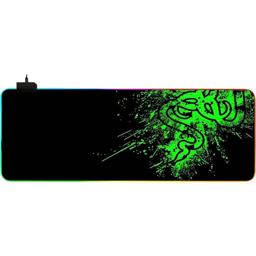 ماوس پد گیمینگ ریزر سایز ۳۰ در ۷۰ RGB