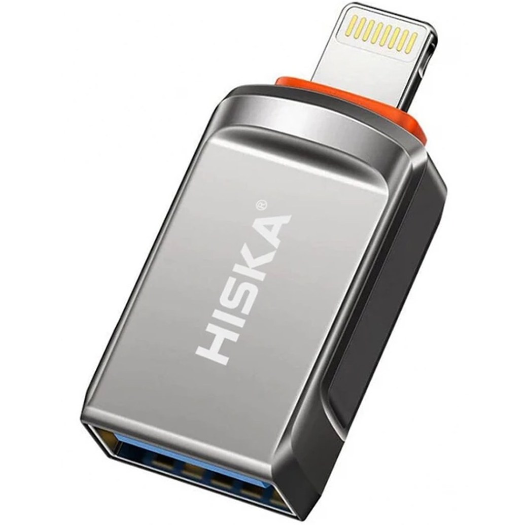 مبدل OTG لایتنینگ هیسکا مدل H1