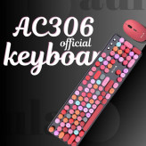 کیبورد و ماوس بی سیم آئولا مدل AC306