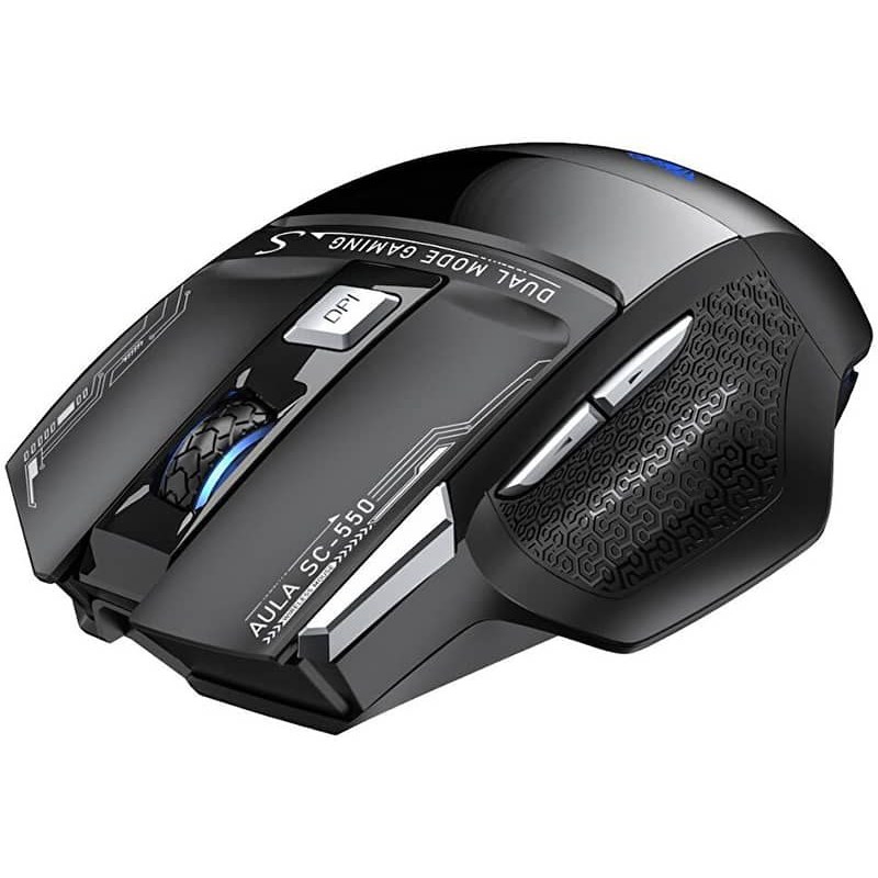 ماوس گیمینگ آئولا مدل SC550 بی سیم و سیم دار