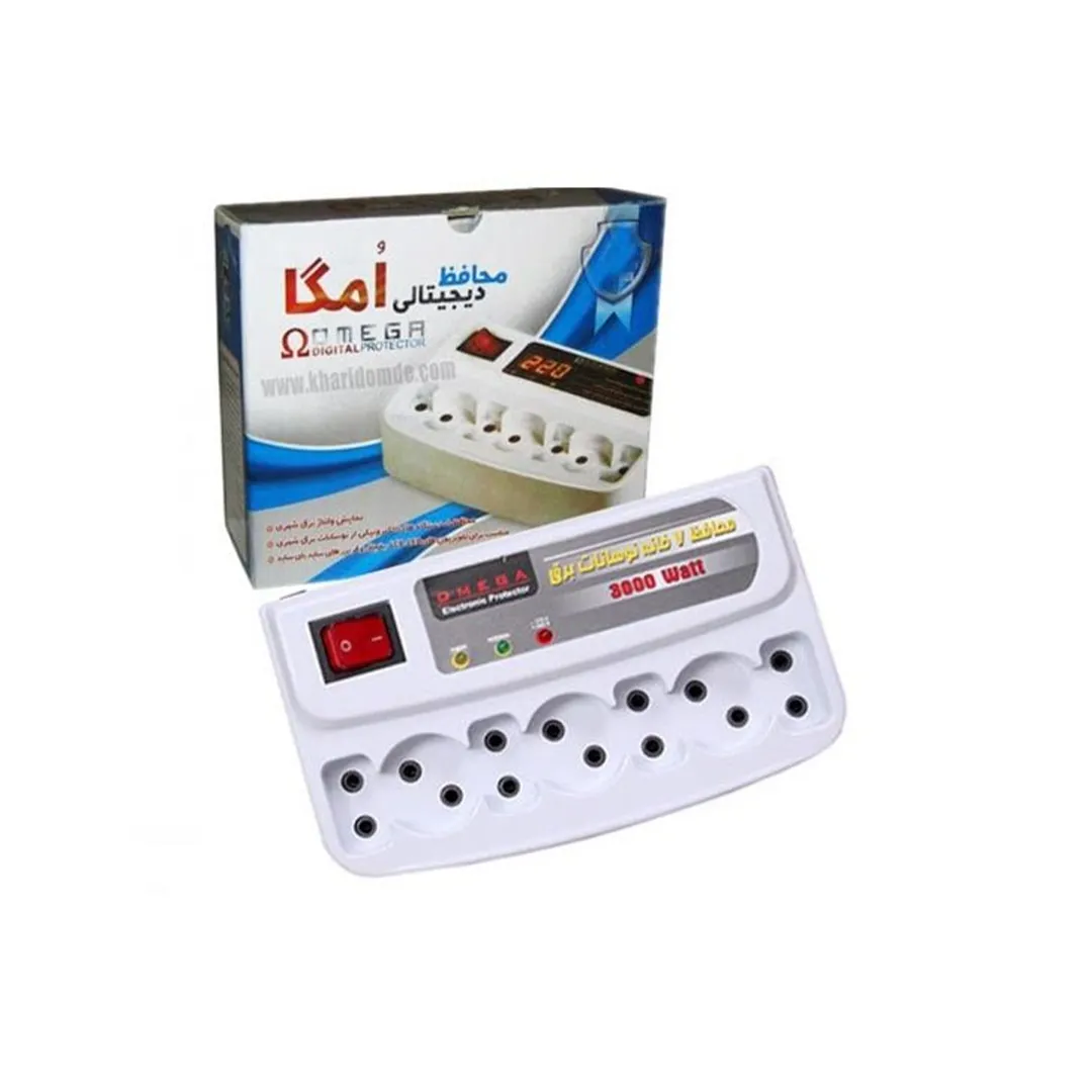 محافظ دیجیتالی 7 خانه سیم  1.3 متری  اُمگا