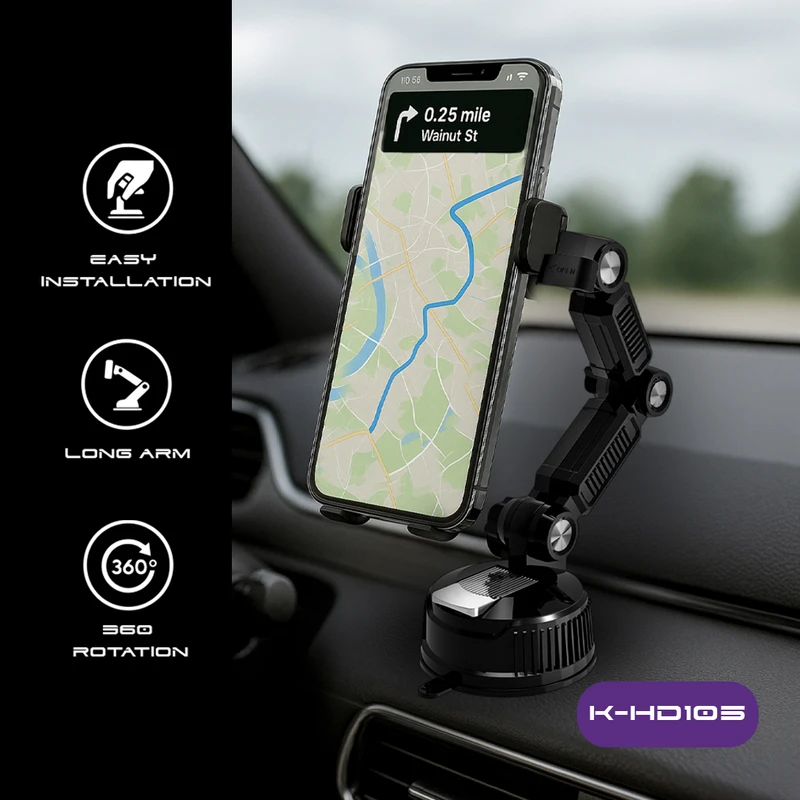 پایه نگهدارنده گوشی موبایل کلومن مدل K-HD105