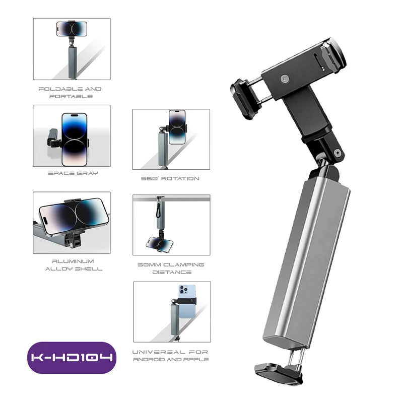 پایه نگهدارنده گوشی موبایل کلومن مدل K-HD104