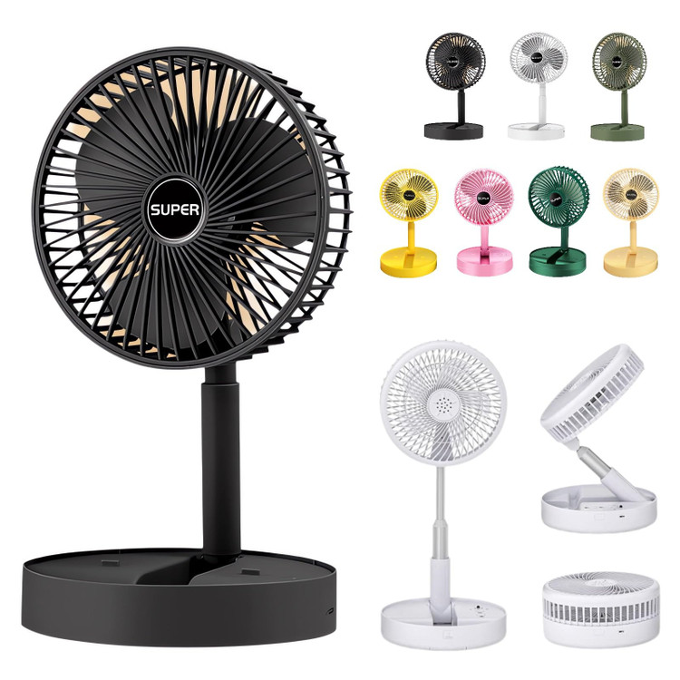 پنکه رومیزی شارژی TELESCOPIC FOLDING FAN