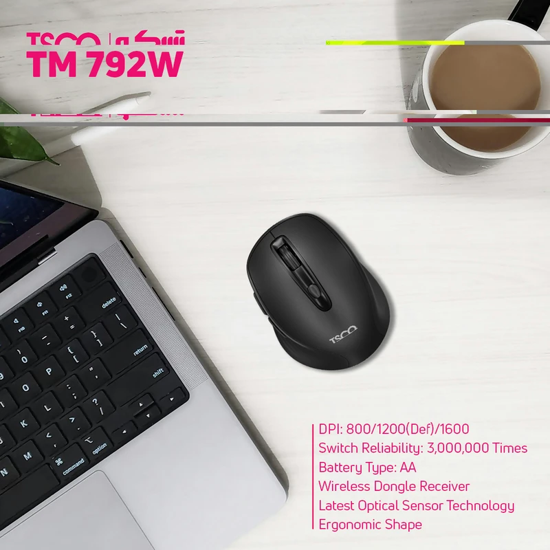 ماوس بی سیم تسکو مدل TM792W